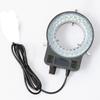3-5W 52pcs LED Bulbs Adjustable Lights Bright Lamps for Biological Stereo Microscope Light Source Ring Lamp AC100-240V (Color : Black) view 1