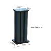 BTZHY Speaker Stands,2pcs Bookshelf E1 Plate + 5 * 5cm Metal Column + 8 Pure Copper Feet, Multiple Height, Easy Assembly view 2