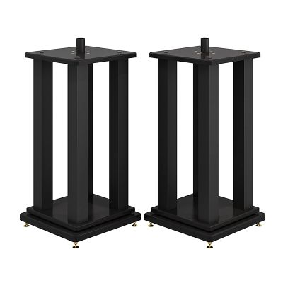 BTZHY Speaker Stands,2 Pack Studio Monitor Home Theater Stand, Ideal Choice for Home Audio-Visual Systems