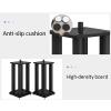 BTZHY Speaker Stands,2 Pack Studio Monitor Home Theater Stand, Ideal Choice for Home Audio-Visual Systems view 4