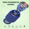NOTABRICK Bluetooth Speaker, Portable Wireless Speaker with 15W Stereo Sound, Active Extra Bass, IPX6 Water Resistant, TWS, Portable Speaker for Party, Beach, Camping view 2