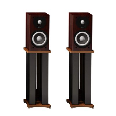 BTZHY Speaker Stands,2-Pack Universal Floor 5 * 5cm Metal Column, Comes with Pure Copper Feet, for Surround Sound and Book Shelf Speakers