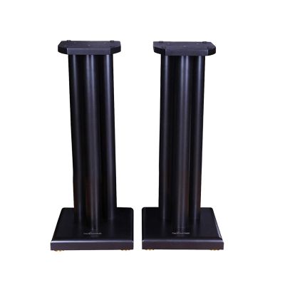 BTZHY Speaker Stands,A Pair of Bookshelf Structural Stability, Easy Mobility, with Carpet Spikes, Improves Surround Sound