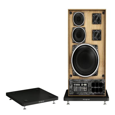 BTZHY Speaker Stands,2pcs Floor Universal Desk Stand for Small, Medium Bookshelf Computer Speakers, Equipped with Adjustable Feet