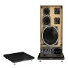 BTZHY Speaker Stands,2pcs Floor Universal Desk Stand for Small, Medium Bookshelf Computer Speakers, Equipped with Adjustable Feet view 1