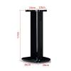 BTZHY Speaker Stands,A Pair of Universal Holds Satellite & Small Bookshelf Speakers, Piano Paint Construction Style, Easy to Assemble view 2