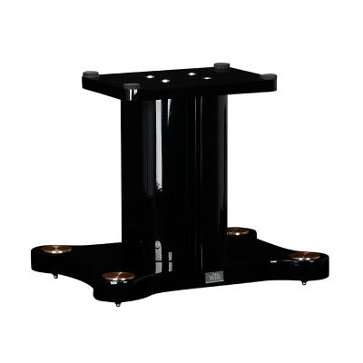BTZHY Speaker Stands,One Bookshelf Piano Paint Process, Professional Desktop Audio Accessories with Vibration Absorption, with Carpet Spikes