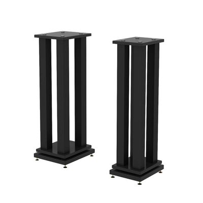BTZHY Speaker Stands,2pcs Universal Floor Professional Speaker Surround Frame, Universal Desk Stand for Small, Medium Bookshelf Computer Speakers