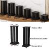 BTZHY Speaker Stands,2pcs Universal Floor Professional Speaker Surround Frame, Universal Desk Stand for Small, Medium Bookshelf Computer Speakers view 2