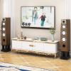 BTZHY Speaker Stands,2pcs Universal Floor Professional Speaker Surround Frame, Universal Desk Stand for Small, Medium Bookshelf Computer Speakers view 3