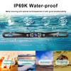 18-IR LED Lights Car Backup Camera Rear View Camera Ultra HD Night Vision,Podofo 145 Wide Reversing Camera for Car Waterproof License Plate Rear Reverse Camera for Pickup Truck Car SUV RV CVBS view 2