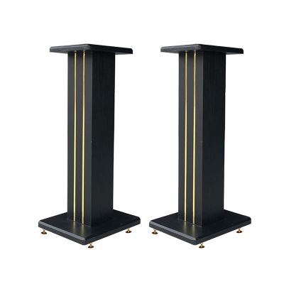BTZHY Speaker Stands,2pcs Wooden Surround TV Platform Equipment and Home Theater Stand, for Home Theater Series