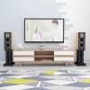 BTZHY Speaker Stands,A Pair of Bookshelf Hold Weight Up to 88lbs Satellite and Bookshelf Speakers, Speaker Tripod Reduce Noise and Improve Sound Effect view 3