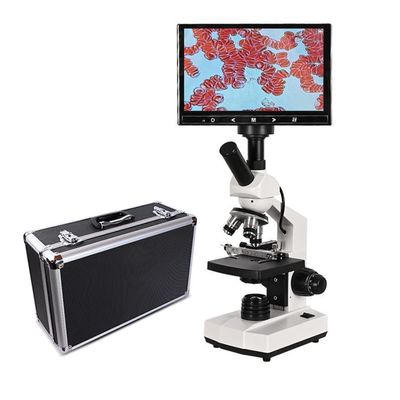 9-inch LCD Digital Microscope Binocular Monocular Biological USB led 5MP Electronic Eyepiece OSL-030