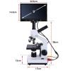 9-inch LCD Digital Microscope Binocular Monocular Biological USB led 5MP Electronic Eyepiece OSL-030 view 3