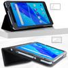 AIJAKO Tablet Case for Blackview Tab 5 Tablets, Premium PU Leather Folio Folding Stand Protective Case Cover with Hand Strap Magnet for Blackview Tab 5 8 inch Tablet, Black view 3