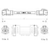 Vehicle FAKRA Z HSD LVDS Female 80cm Compatible with BMW Benz Shielded Dacar 535 4-Core Cable view 3
