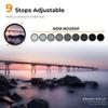 62mm Variable ND8-2000+UV+CPL+Lens Cap Lens Filters Kit (3 Pcs) with 3-11 Stops Neutral Density, Circular Polarzing, MCUV Protection Lens Filter Set view 3