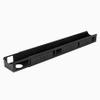 Desky Power Rail  Thermal Overload Protection Desk Power Strip with USB Ports, Mountable Under Desk Cable Organizer  Grey view 2