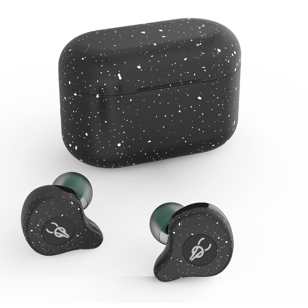 Tuanzi Sabbat E12 3D Clear Sound True Wireless Earphone Sport HiFi Stereo Earbuds Blutooth 5.0 TWS Stereo Earphones A week's Endurance with Built-in Mic Charging Case (Snowflake Stone)
