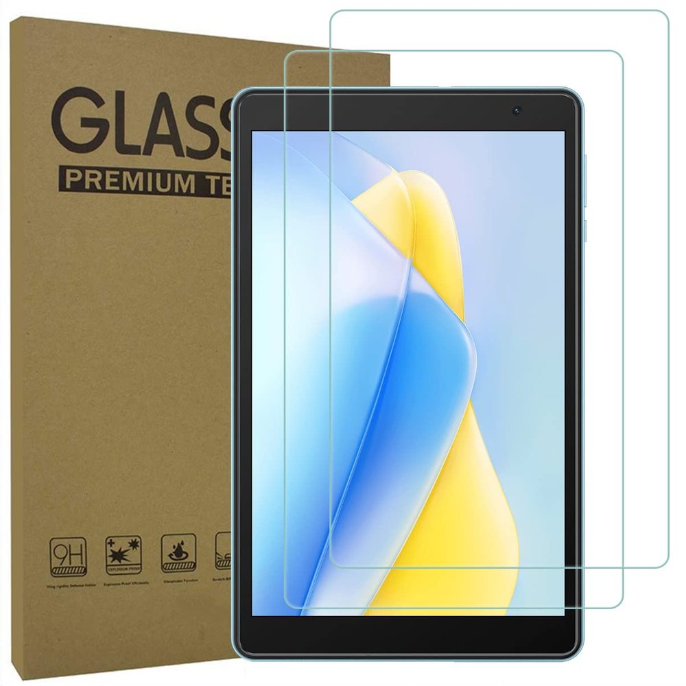 AIJAKO 2-Pack Screen Protector for Blackview Tab 5 Tablets, Tempered Glass Film for Blackview Tab 5 Tablets, Anti-Scratch 9H Hardness