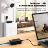 USB Extender Over Cat6/7 Up to165ft/50M, JCHICI 4 USB 2.0 Ports, Plug and Play, No Driver, POC, Keyboard and Mouse Over Ethernet view 4