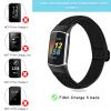 Yibcaiic Stretchy Bands Compatible with Fitbit Charge 5 Bands Women Men, Adjustable Elastic Straps Wristbands Accessories Replacement for Fitbit Charge 5 view 2