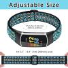 Yibcaiic Stretchy Bands Compatible with Fitbit Charge 5 Bands Women Men, Adjustable Elastic Straps Wristbands Accessories Replacement for Fitbit Charge 5 view 3