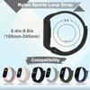 WNIPH Nylon Band Compatible with Xiaomi Mi Band 7/6/5/4/3, Soft Adjustable Sport Loop Wristband Replacement Strap for Women Men view 3