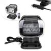 FSFY 50W Car Remote Control Search For SUV, boat, farm, garden, emergency lighting, home security, black view 3