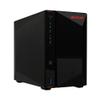 Asustor AS5402T, 2 Bay NAS, Intel Quad-Core 2.0GHz CPU, 4X M.2 NVMe SSD Slots, 2x2.5GbE Ports, 4GB DDR4 RAM, Cloud Storage for Gaming and Live Stream, Network Attached Storage(Diskless) view 1