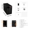 Asustor AS5402T, 2 Bay NAS, Intel Quad-Core 2.0GHz CPU, 4X M.2 NVMe SSD Slots, 2x2.5GbE Ports, 4GB DDR4 RAM, Cloud Storage for Gaming and Live Stream, Network Attached Storage(Diskless) view 2