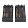 Car Speaker Frequency Divider, 2Pcs 2 Way Car Audio Crossover Overcurrent Universal Heat Dissipation Speaker Frequency Divider view 1