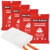 SecuCaptain Emergency Fire Blanket for Home and Kitchen - 4 Pack 40"x40" Flame Suppression Fiberglass Fire Blankets for House Camping Car Office Warehouse Survival Safety view 1