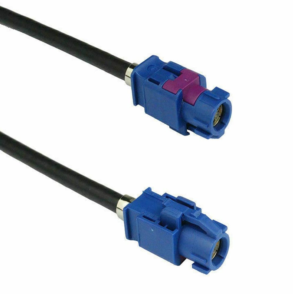 colorparts2016 Vehicle FAKRA C Blue HSD LVDS Female 250cm Dacar 535 4-Core Cable Compatible with BMW VW