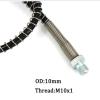 High Pressure Airsoft Quick Connect Hose with Spring Wrapped M10X1 Male Female Thread for Pcp 63 Mpa 2pcs (32.5 inch) view 3