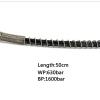 High Pressure Airsoft Quick Connect Hose with Spring Wrapped M10X1 Male Female Thread for Pcp 63 Mpa 2pcs (21 inch) view 4
