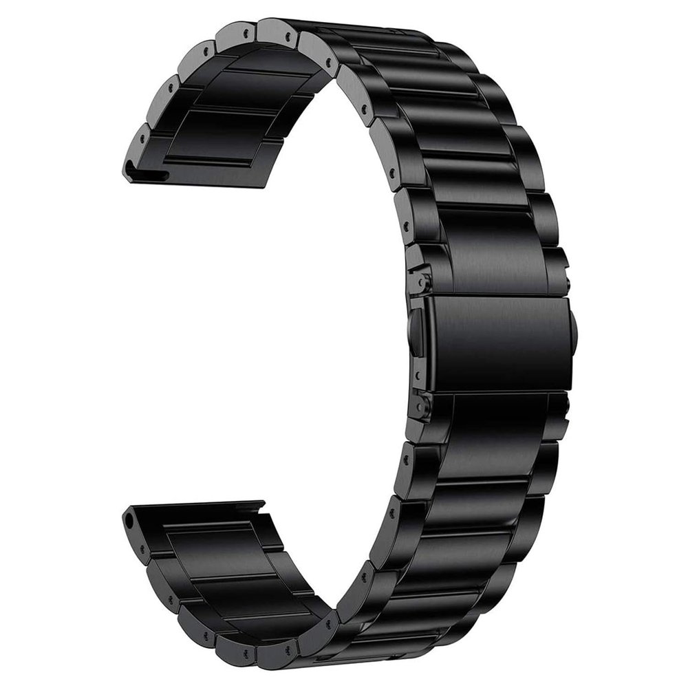 Abanen Titanium Watch Band for Garmin Vivoactive 5 / Venu Sq 2 / Venu 2 Plus, Quick Release 20mm Titanium Lightweight Metal Wrist Strap with Stainless Steel Buckle for Vivomove Trend (Black)