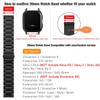 Abanen Titanium Watch Band for Garmin Vivoactive 5 / Venu Sq 2 / Venu 2 Plus, Quick Release 20mm Titanium Lightweight Metal Wrist Strap with Stainless Steel Buckle for Vivomove Trend (Black) view 2