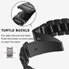 Abanen Titanium Watch Band for Garmin Vivoactive 5 / Venu Sq 2 / Venu 2 Plus, Quick Release 20mm Titanium Lightweight Metal Wrist Strap with Stainless Steel Buckle for Vivomove Trend (Black) view 4