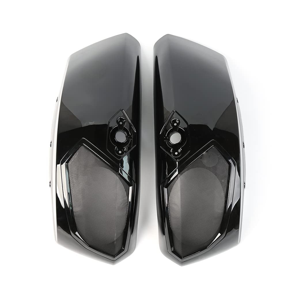 WYNMOTO For Victory Cross Roads Cross Country Saddle Bag 6x9 Speaker Lid 2010-up