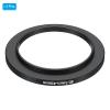 PATIKIL 40.5mm-49mm Metal Step Up Ring, 2 Pack Camera Lens Filter Adapter Ring Aluminum Filter Adapter Ring for Camera Lenses Hood, Black view 3