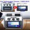 10" Android 11 Car Navigation GPS Radio for Volkswagen Touran 1 2003-2010 Car Stereo Multimedia Player with Car-Play/Android Auto/Wifi/Bluetooth/4G/DSP/SWC+Backup Camera,K700s/8+128g/b view 2