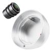 All Metal Camera Rear Lens Dust Cover Protector for DKL Mount Lens Alloy Silver Strong and Rear Lens Prevent Dust, Abrasion view 3