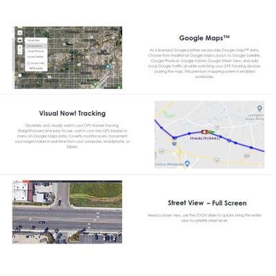 Car & Drivers Satellite GPS Tracking Device for Safety + GPS Card SIM