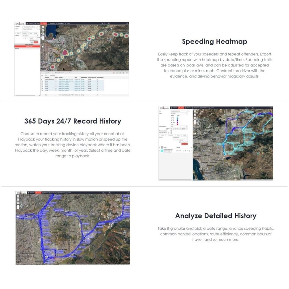 GPS.Cards SIM for GPS Marker Accurate Van Tracker Track Online America Coverage