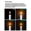 Diffusion Camera Filter, 1/4 Soft Focusing Effect Lens Filter, SLR Camera Mist Cinematic Effect Lens Filter for Video, Vlog, Portrait Photography (77MM) view 3