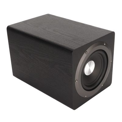 GOWENIC 6.5 Inch Powered Subwoofer, Powerful Deep Bass Turbocharged Home Audio Subwoofer, 100W High Power Output, for Home Theater, Receiver, TV