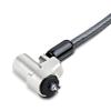 StarTech.com Laptop Cable Lock Compatible with Noble Wedge; 6.6ft (2m), Anti-Theft Keyed Lock, Security Cable for Dell XPS/Latitude/2-in-1 Notebooks, Steel Cable Lock for Laptop, TAA view 3