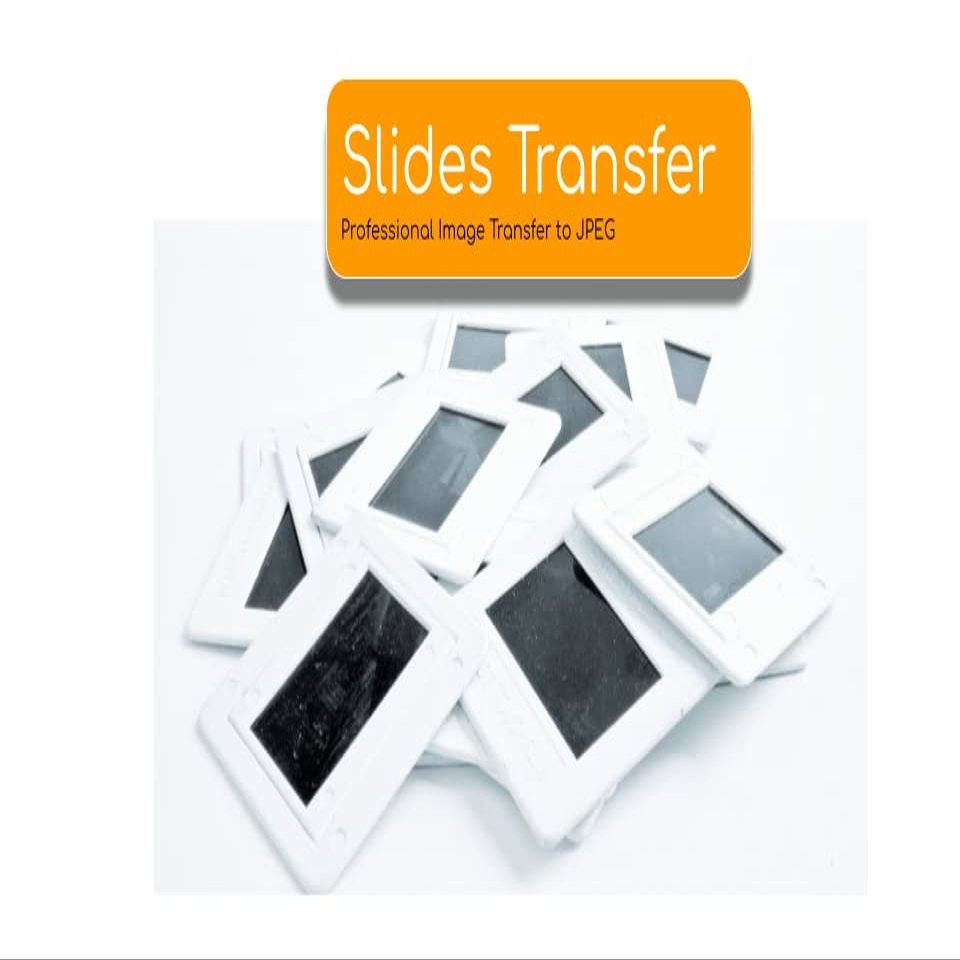 Slides, Photos, Negatives - Image Transfer Service, Digitization to Digital JPEG File (100)